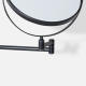 Origins Living Mason Reversible 5x Magnifying Wall Mirror - Black MSN-007520-BK