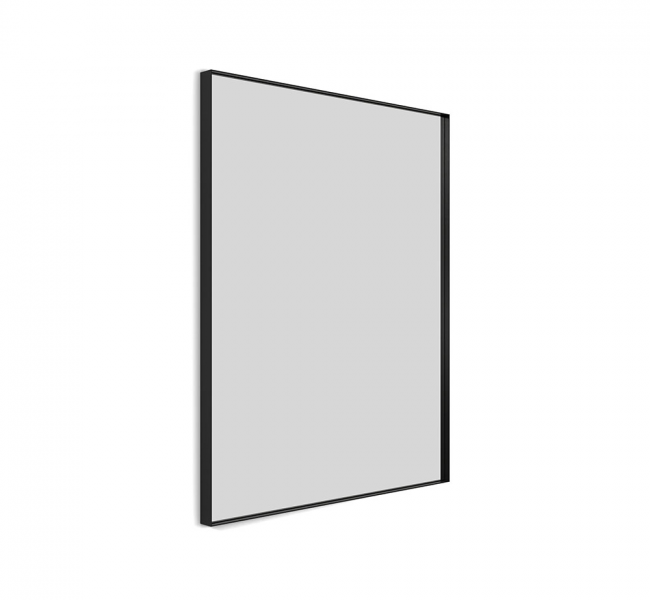 Origins Living Mirrors Newington NWG-001108-BK Origins Living Newington Rectangular Mirror 100 Black - 100x80cm NWG-001108-BK