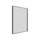 Origins Living Newington Rectangular Mirror 100 Black - 100x80cm NWG-001108-BK
