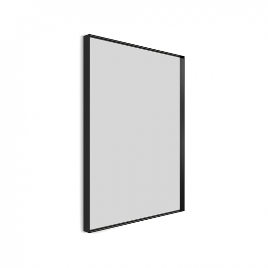 Origins Living Newington Rectangular Mirror 60 Black - 60x80cm NWG-001068-BK