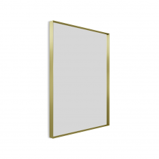 Origins Living Newington Rectangular Mirror 60 Brushed Brass - 60x80cm NWG-001068-BB