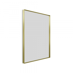Origins Living Newington Rectangular Mirror 60 Brushed Brass - 60x80cm NWG-001068-BB