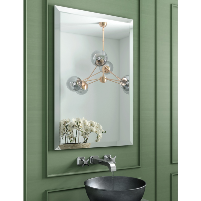 Origins Living Porterhouse Square Mirror 70 - 70x70cm B008073