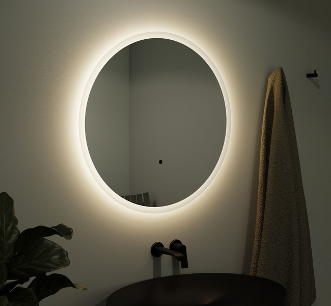 Origins Living Edison Mirrors EDS-01D080-00 Origins Living Edison Round Mirror 80cm EDS-01D080-00