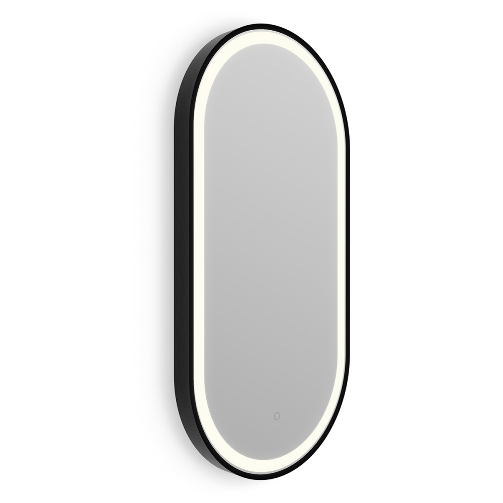 Origins Living Lomax Light Capsule Mirror 40 Black - 40x80cm LML-01C048-BK Origins living Lomax Light Bathroom Mirrors LML-01C048-BK Origins Living Lomax Light Capsule Mirror 40 Black - 40x80cm LML-01C048-BK