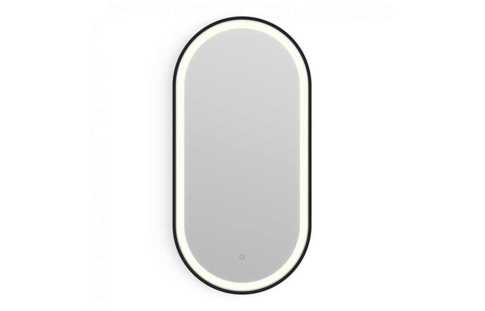 Origins Living Lomax Light Capsule Mirror 50 Black - 50x100cm LML-01C051-BK