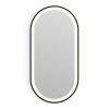 Origins living Lomax Light LML-01C051-BK Origins Living Lomax Light Capsule Mirror 50 Black - 50x100cm LML-01C051-BK