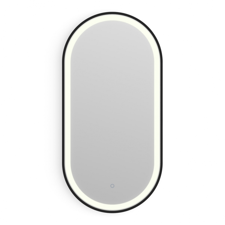 Origins living Lomax Light LML-01C051-BK Origins Living Lomax Light Capsule Mirror 50 Black - 50x100cm LML-01C051-BK