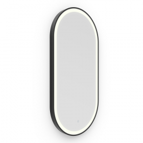 Origins Living Lomax Light Capsule Mirror 50 Black - 50x100cm LML-01C051-BK