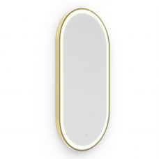 Origins Living Lomax Light Capsule Mirror 40 Brushed Brass - 40x80cm LML-01C048-BB