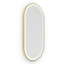 Origins Living Lomax Light Capsule Mirror 40 Brushed Brass - 40x80cm LML-01C048-BB Origins Living Lomax Light Capsule Mirror 40 Brushed Brass - 40x80cm LML-01C048-BB
