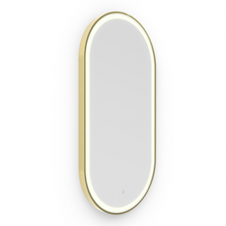 Origins Living Lomax Light Capsule Mirror 50 Brushed Brass - 50x100cm LML-01C051-BB from Ebzone Origins Living Lomax Light Capsule Mirror 50 Brushed Brass - 50x100cm LML-01C051-BB from Ebzone