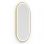 Origins Living Lomax Light Capsule Mirror 40 Brushed Brass - 40x80cm LML-01C048-BB Illuminated Bathroom Mirror