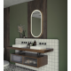 Origins Living Lomax Light Capsule Mirror 40 Brushed Brass - 40x80cm LML-01C048-BB