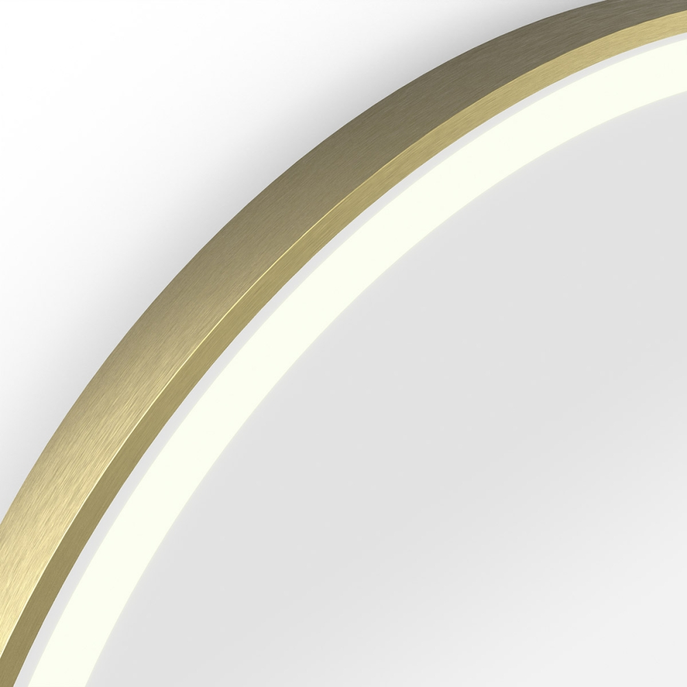 Origins Living Lomax Light Capsule Mirror 40 Brushed Brass - 40x80cm LML-01C048-BB Origins living Lomax Light Bathroom Mirrors LML-01C048-BB Origins Living Lomax Light Capsule Mirror 40 Brushed Brass - 40x80cm LML-01C048-BB