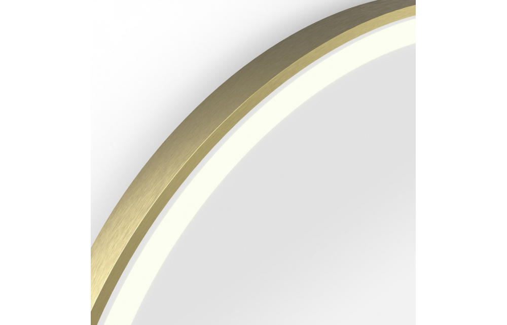 Origins Living Lomax Light Capsule Mirror 40 Brushed Brass - 40x80cm LML-01C048-BB