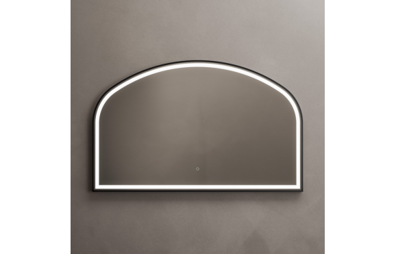 Origins Living Lomax Light Overmantle Arch 120 Black - 120x75cm LML-01R127-BK Origins living Lomax Light Bathroom Mirrors LML-01R127-BK Origins Living Lomax Light Overmantle Arch 120 Black - 120x75cm LML-01R127-BK