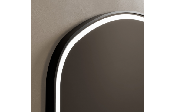 Origins Living Lomax Light Overmantle Arch 120 Black - 120x75cm LML-01R127-BK Origins living Lomax Light Bathroom Mirrors LML-01R127-BK Origins Living Lomax Light Overmantle Arch 120 Black - 120x75cm LML-01R127-BK