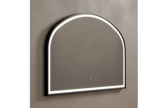 Origins Living Lomax Light Overmantle Arch 120 Black - 120x75cm LML-01R127-BK Origins living Lomax Light Bathroom Mirrors LML-01R127-BK Origins Living Lomax Light Overmantle Arch 120 Black - 120x75cm LML-01R127-BK