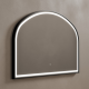 Origins Living Lomax Light Overmantle Arch 120 Black - 120x75cm LML-01R127-BK
