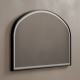 Origins Living Lomax Light Overmantle Arch 120 Black - 120x75cm LML-01R127-BK