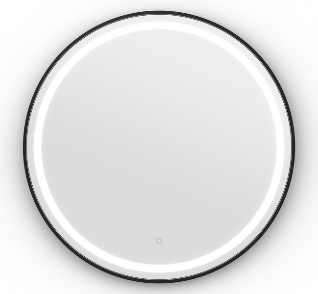 Origins living Lomax Light Mirrors LML-01D070-BK Origins Living Lomax Light Round Mirror 70cm Black LML-01D070-BK