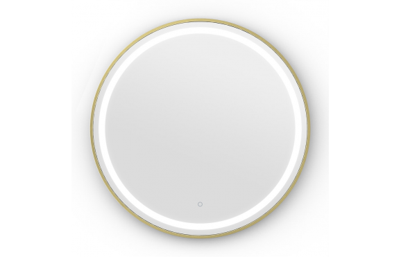 Origins Living Lomax Light Round Mirror 70cm Brushed Brass LML-01D070-BB Origins living Lomax Light Bathroom Mirrors LML-01D070-BB Origins Living Lomax Light Round Mirror 70cm Brushed Brass LML-01D070-BB