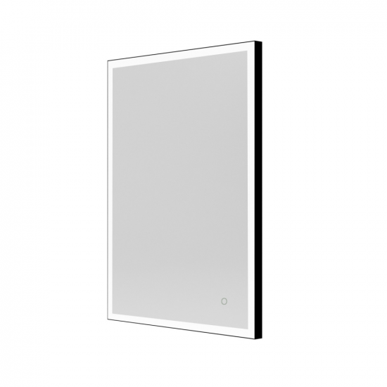 Origins Living Tate Light Rectangular Mirror 100 Black - 100x70cm TTL-011107-BK