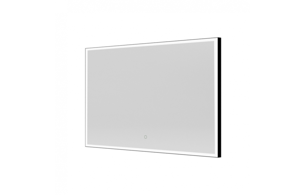 Origins Living Tate Light Rectangular Mirror 120 Black - 120x70cm B008233