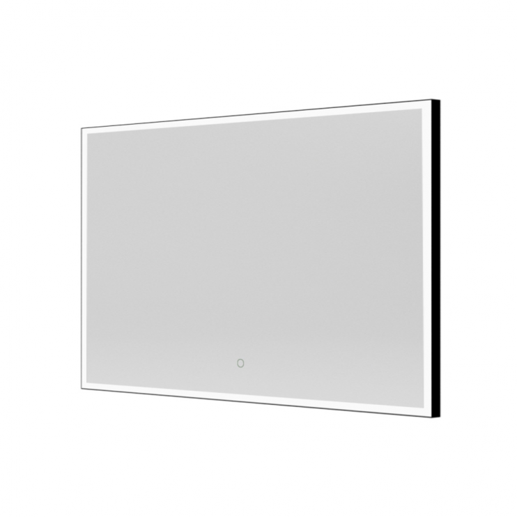 Origins Living Tate Light Rectangular Mirror 120 Black - 120x70cm B008233