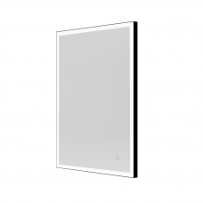 Origins Living Tate Light Rectangular Mirror 60 Black - 60x80cm B008202