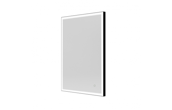 Origins Living Tate Light Rectangular Mirror 60 Black - 60x80cm B008202