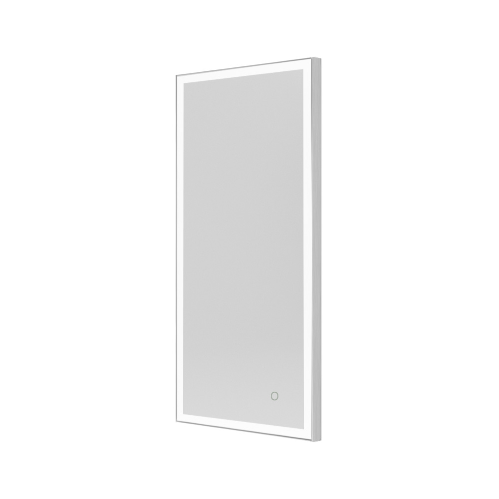 Origins Living Tate Light Rectangular Mirror 50 Polished - 50x100cm B008295