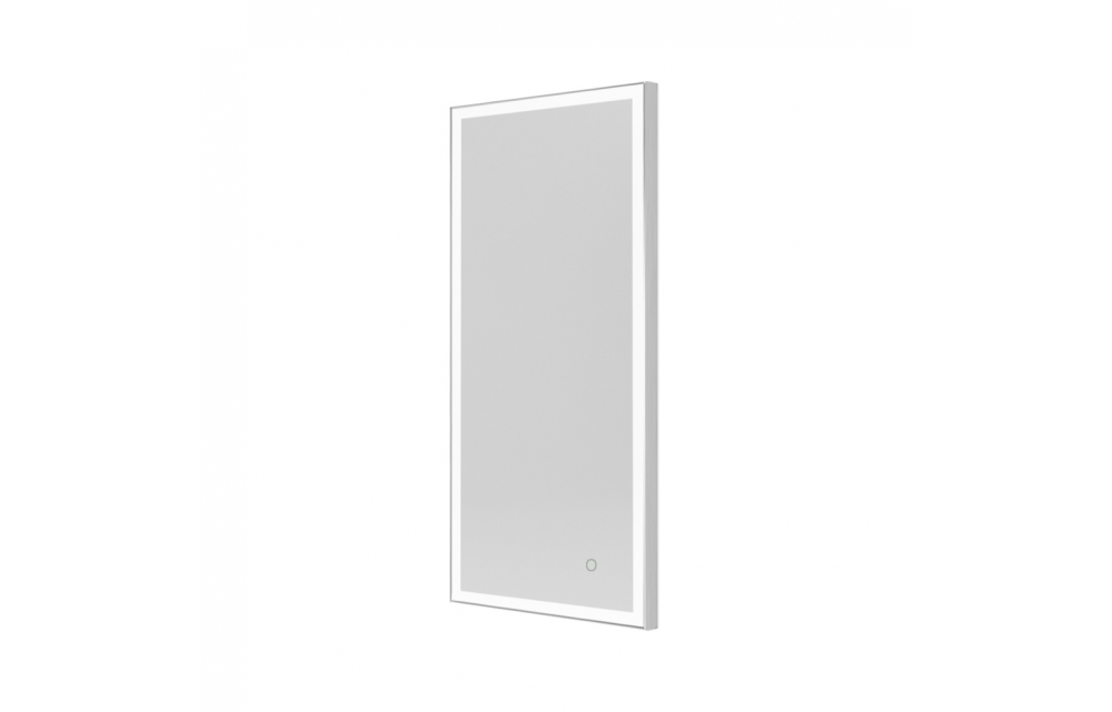 Origins Living Tate Light Rectangular Mirror 50 Polished - 50x100cm B008295