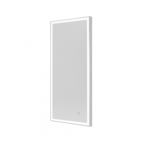 Origins Living Tate Light Rectangular Mirror 50 Polished - 50x100cm B008295