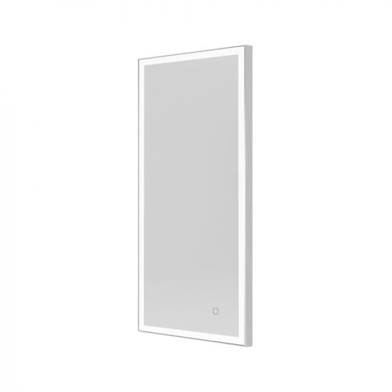 Origins Living Tate Light Rectangular Mirror 50 Polished - 50x100cm B008295