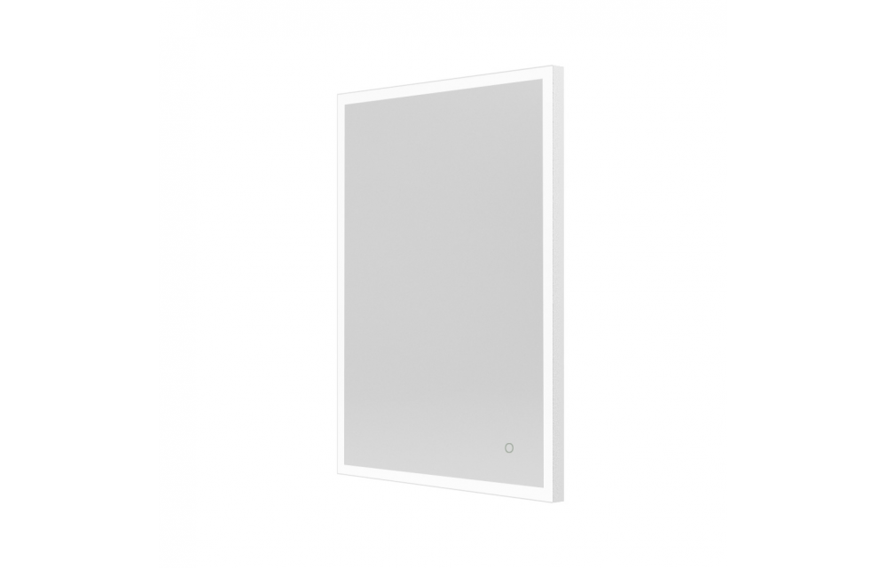Origins Living Tate Light Rectangular Mirror 100 White - 100x70cm TTL-011107-WH