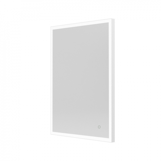 Origins Living Tate Light Rectangular Mirror 100 White - 100x70cm TTL-011107-WH
