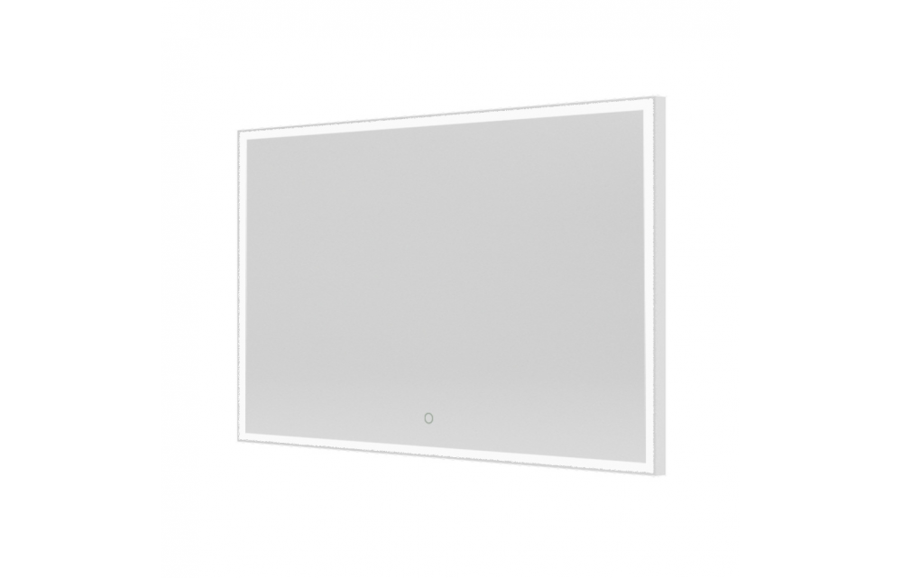 Origins Living Tate Light Rectangular Mirror 120 White - 120x70cm B008271