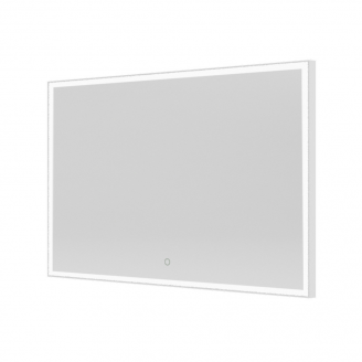 Origins Living Tate Light Rectangular Mirror 120 White - 120x70cm B008271 from Ebzone