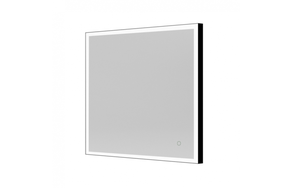 Origins Living Tate Light Square Mirror 70 Black - 70x70cm B008226