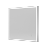 Origins Living Square Mirrors B008301 Origins Living Tate Light Square Mirror 70 Polished - 70x70cm B008301