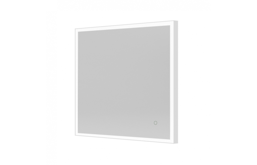 Origins Living Tate Light Square Mirror 70 White - 70x70cm B008264