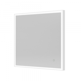 Origins Living Tate Light Square Mirror 70 White - 70x70cm B008264