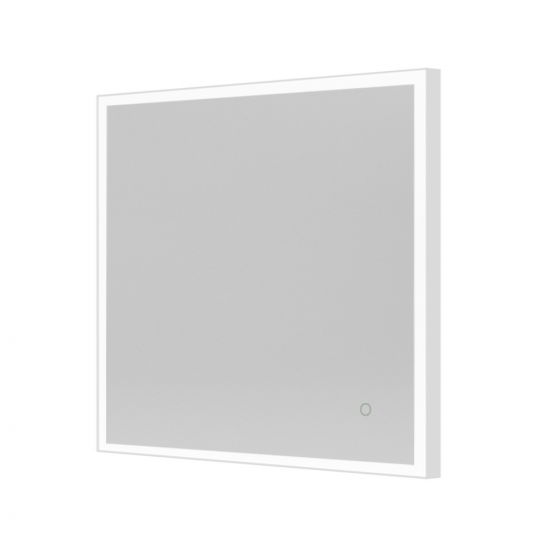 Origins Living Tate Light Square Mirror 70 White - 70x70cm B008264