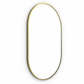 Origins Living Docklands Capsule Mirror 50 Brushed Brass - 50x80cm DKL-00C058-BB