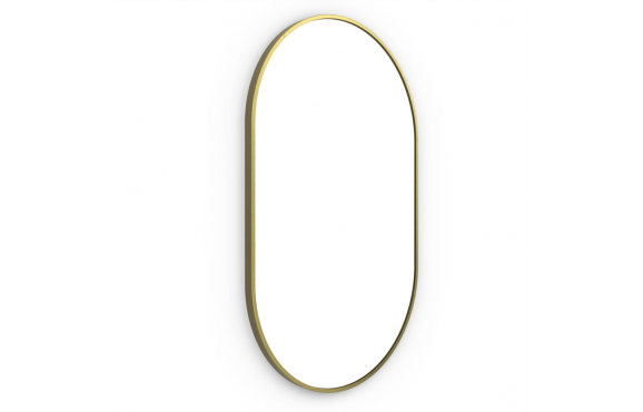 Origins Living Docklands Capsule Mirror 50 Brushed Brass - 50x80cm DKL-00C058-BB