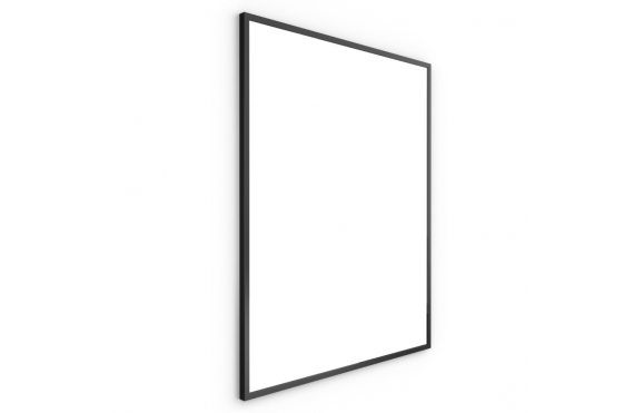 Origins Living Docklands Rectangular Mirror 120 Black - 120x70cm B375578