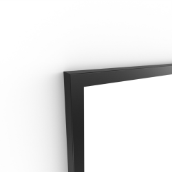 Origins Living Docklands Rectangular Mirror 120 Black - 120x70cm B375578 Origins Living Docklands Rectangular Mirror 120 Black - 120x70cm B375578