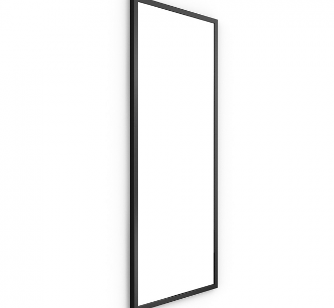 Dockland Rectangular Mirrors DKL-001410-BK Origins Living Docklands Rectangular Mirror 41 Black - 40x100cm DKL-001410-BK